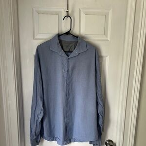 Calvin Klein Blue Gingham Shirt